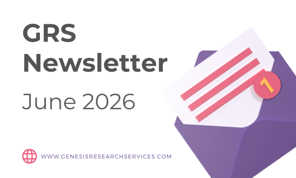 Genesis Research Services Newsletter for June 2026